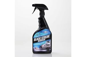 Walex Premium RV/Marine Black Streak Remover - Powerful Exterior Cleaner for RVs, Campers, and Boats, Restores Original Shine, Removes Tough Stains & Scuff Marks, Easy Application, 32 oz
