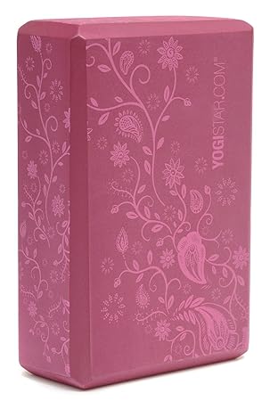 Yogistar Yogablock Big Indian Flower - Bordeaux