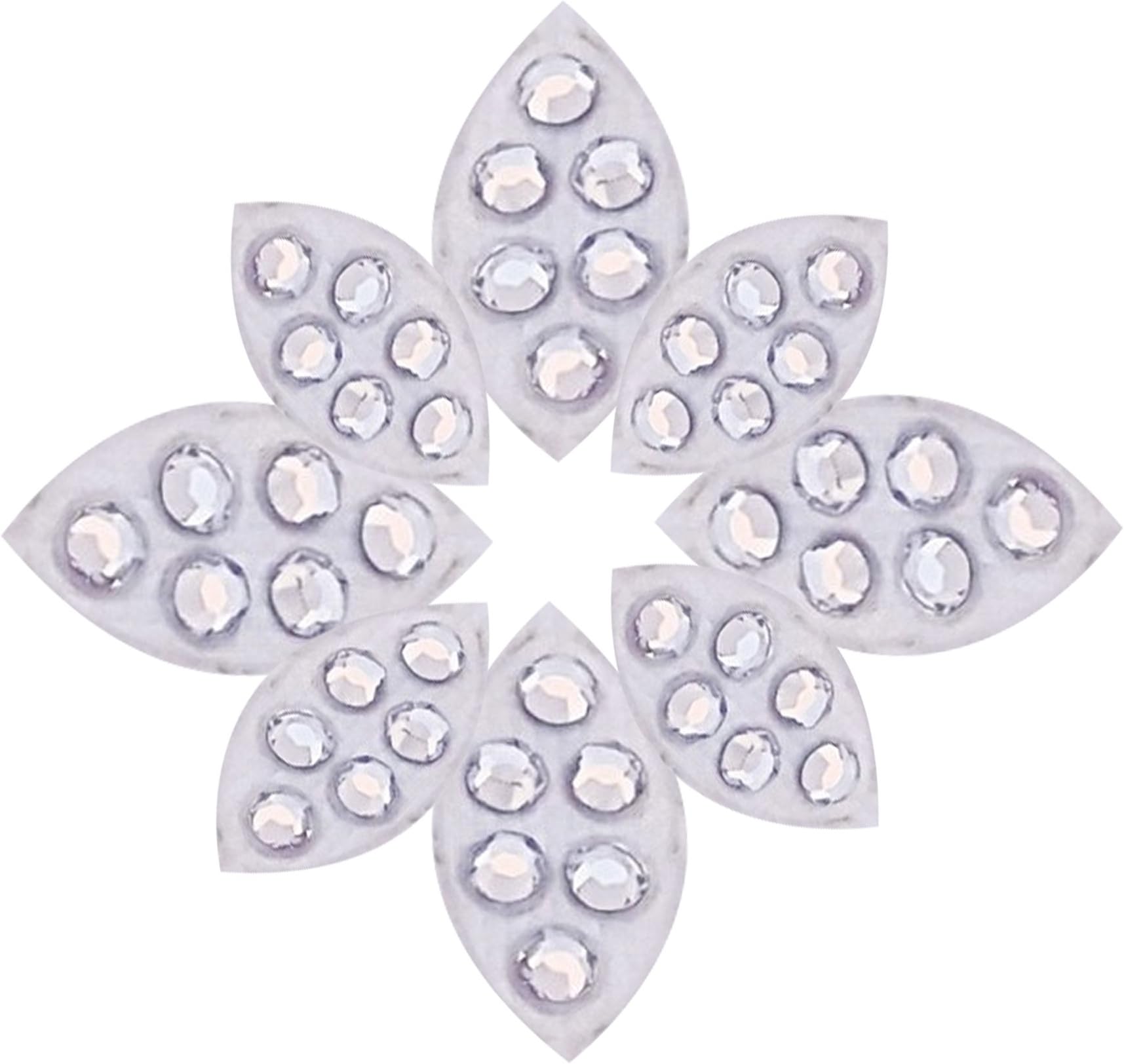 Rhinestone Sticker Self-Adhesive for Making Pictures and SS4 Rhinestone Pattern Sticker Petals Navette Rhinestones for Bonding