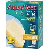 AquaClear A1392 30-Gallon Foam Inserts, Black, 3-Pack