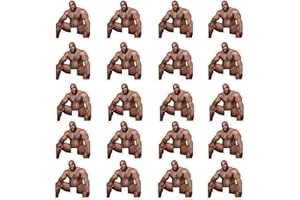 JJIJIAN 20Pcs Funny Barry Wood Light Switch Sticker Decals，3''x3.4'' Waterproof Vinyl Stikers for Laptop Window Wall Bumper Helmet, Joking Prank Tease Artifact Stickers for Adults（Barry Wood Sitting On Bed）