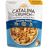 Catalina Crunch Keto Snack Mix | Keto Friendly, Low Carb, No Added Sugar, Protein Snacks - Creamy Ranch, 148g