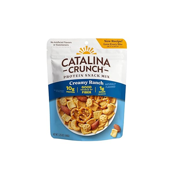 CATALINA CRUNCH PROTEIN SNACK MIX – 10G PROTEIN,...