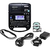 LABELWORKS Epson LW-K740PX Industrial Handheld Label Maker for Office Home & Healthcare – Custom Durable Identification and Organization Labels - Full Kit