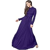 KOH KOH Womens 2026 Long Sleeve Elegant Pockets Fall Winter Evening Maxi Dress Gown
