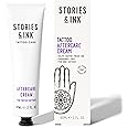 Stories & Ink Tattoo Care | Aftercare Cream - Soothes Freshly Tattooed Skin, Visibly Calms Itchy or Irritated Skin, Fragrance-Free, Vegan & Cruelty-Free, 60 mL / 2 Fl Oz