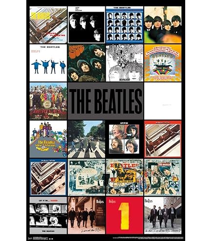 Amazon.com: Buyartforless The Beatles Albums 22 Album Covers