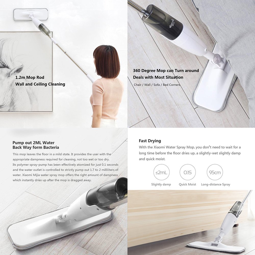 Xiaomi Mijia Deerma Sweeper Water Spray Mop