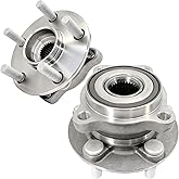 Aspligo 2Pcs 513220 Front Wheel Bearing Hub Assembly Compatible with Subaru Outback/Legacy 2005-2014, 2014 Forester, 2008-2014 Impreza, Hub Bearing Kit, 5 Lugs