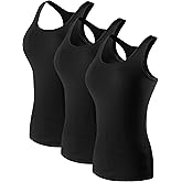 NELEUS Women's 3 Pack Compression Base Layer Dry Fit Tank Top
