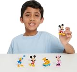 Just Play Disney Junior Mickey Mouse Mini Figures Pack of 5 3.8-5.7 cm view 2