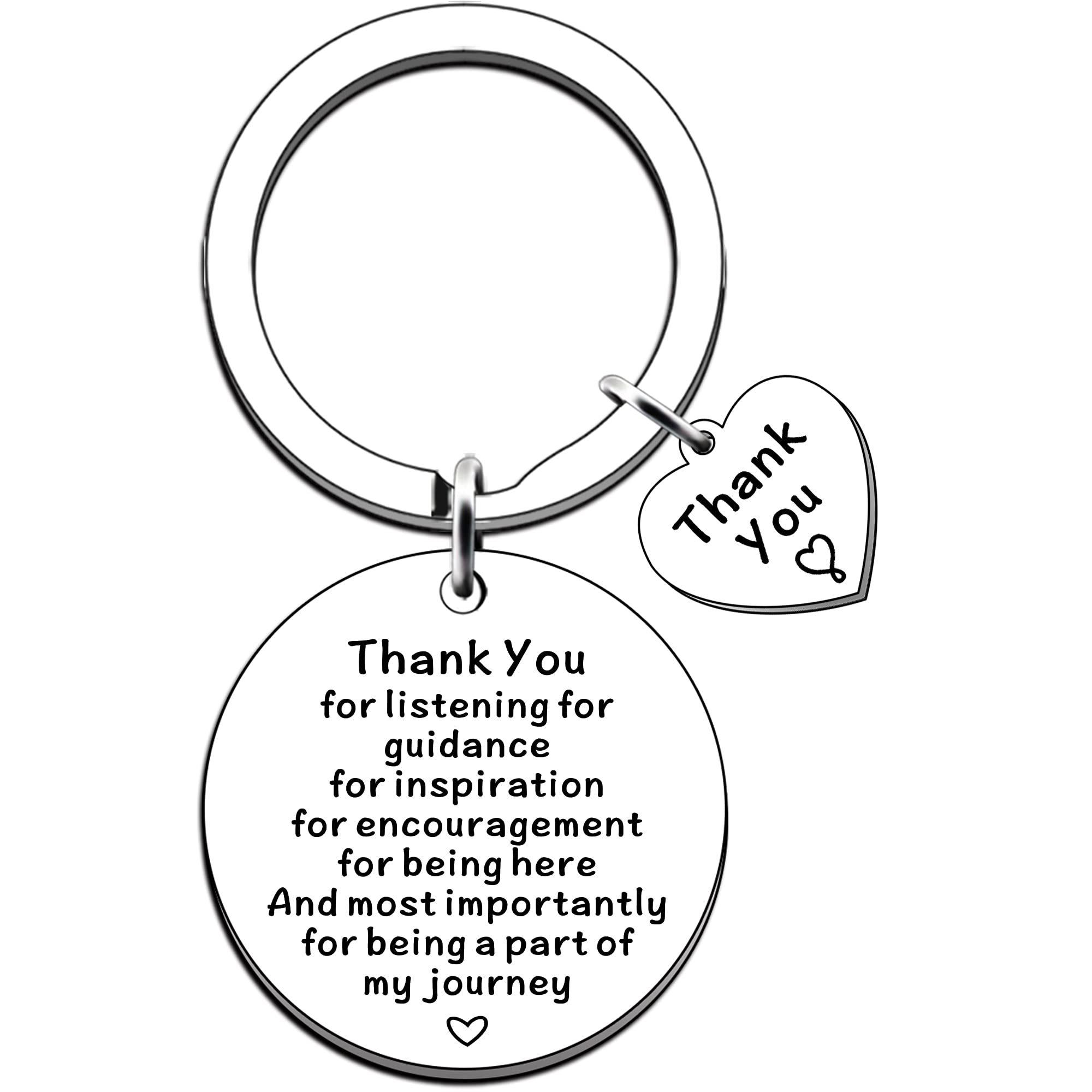 JMIMO Thank You Keyring for Women Coworker Leaving, Goodbye & Retirement Gifts for Teacher, Mentor, Boss, Friends & Colleagues