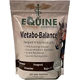 MetaboBalance Equine Metabolic Support Supplement | Helps Manage Laminitis, PPID &amp; Insulin Resistance | Natural Horse Formula for Blood Sugar &amp; Hormonal Balance | Daily Powder