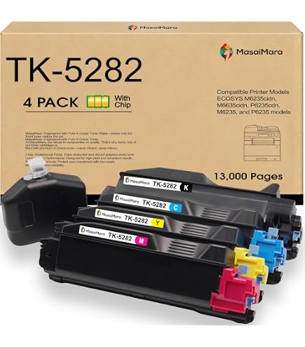 Amazon.com: KYOCERA 1T02TWCUS0 Model TK-5282C Cyan Toner Kit for
