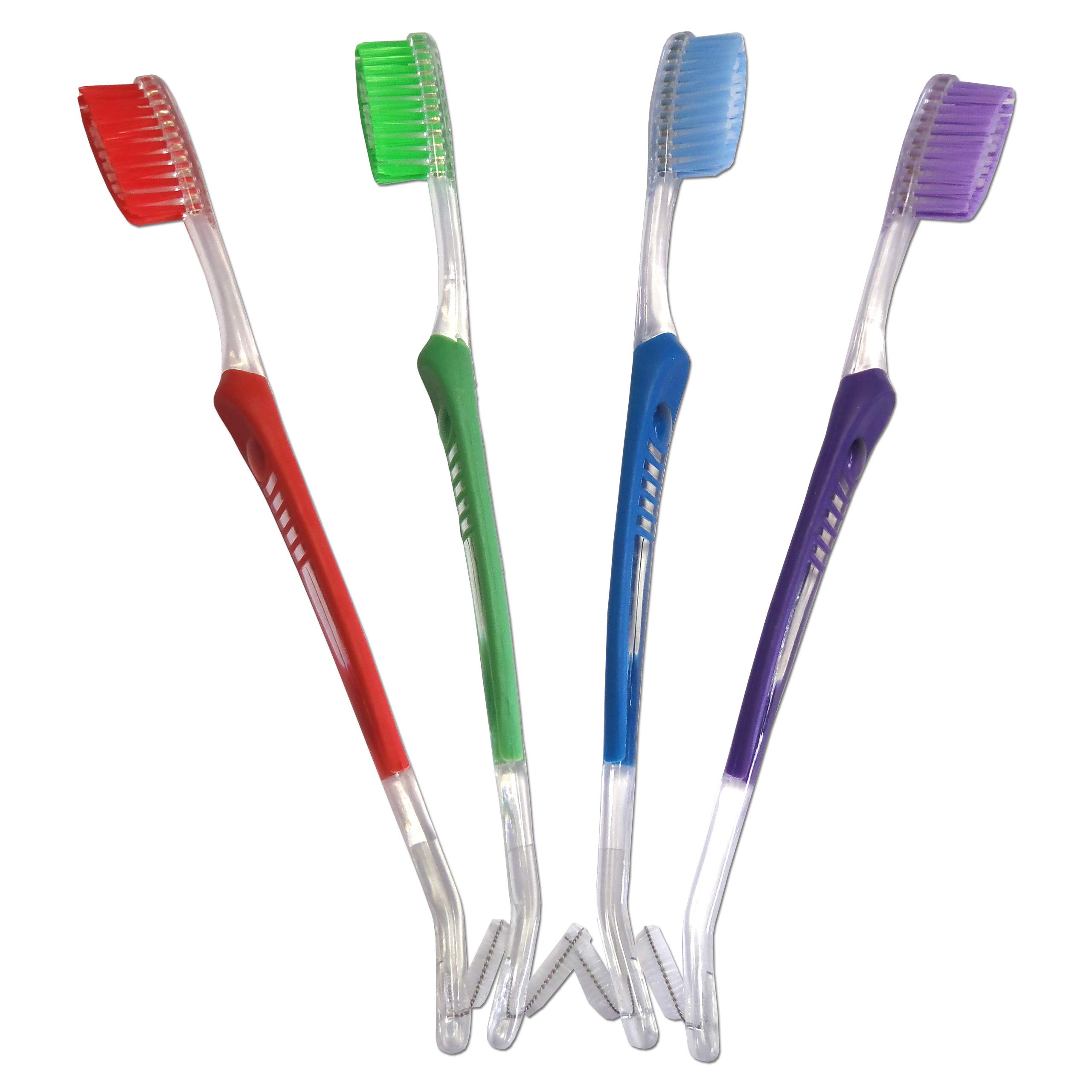 V Trim Dual Ended Orthodontic Brush x4 Pack