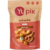 Yupik Sriracha Mix, 6 Oz, Savory Crunchy Snack, Spicy Blend, BBQ Trail Mix, Protein Snacks, Cashews, Wasabi Peas, Pretzels, Game Night &amp; Party Snack