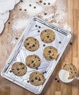 Caterserve Aluminium Foil Trays 32x20x3.3cm 20 Pack – Freezer Safe Bake Cook view 3