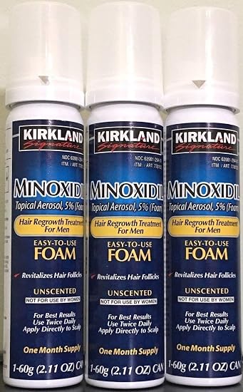 Amazon Com Kirkland Signature Puigh Minoxidil For Men Hair Growth