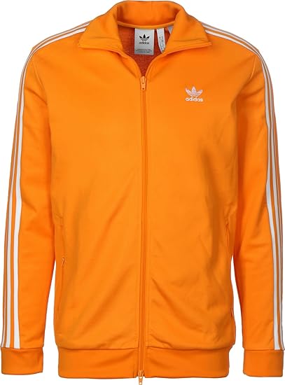 adidas jacke orange streifen