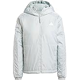 adidas Women's Essentials 3-Stripes Insulated Hooded Jacket