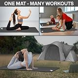 Xn8 Sports Yoga Mat 10mm 15mm Thick NBR Exercise Mat with Carry Strap view 3