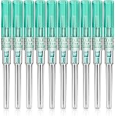 TONBAO Catheter Piercing Needles 10PCS 18G Hollow Tubes for Body Jewelry | 18 Gauge Catheter Needle Made of 316L Stainless Steel, Cateter Para Piercing for Nose, Ear Cartilage and Lip Jewelry