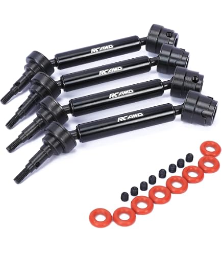 Jeu de jantes en nylon 126x51mm, 4 pièces/ensemble, pour ARRMA 3s & Mega Vorteks Senton granit Big Rock Typhon, 1/10