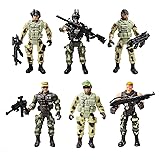 HAPTIME Army Men Action Figures Soldiers Toys with