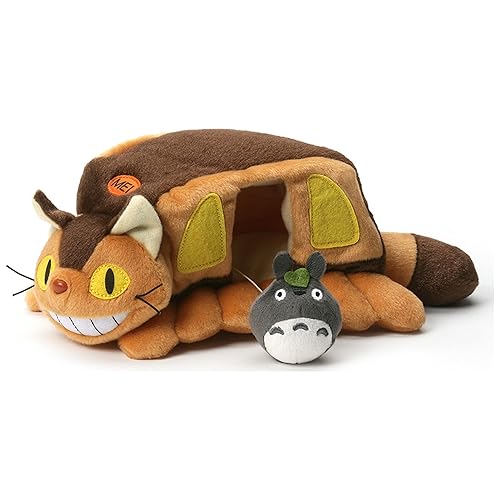 GUND Studio Ghibli My Neighbor Totoro Cat Bus House Plush, 10