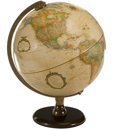 Amazon.com: Replogle Globes 35522 Leather Expedition Globe, Small