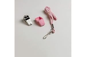 THE AMERICAN WHISTLE CORPORATION American Whistle Corporation American Classic Whistle - 126 db Solid Brass Whistle with Paracord Lanyards and Safe-T-Tip - Made in America