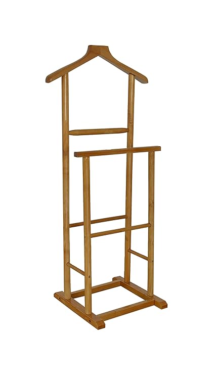 Antiqued Double Men Suit Valet Stand With Suit Hanger Amazon Co