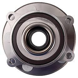 TRQ 2 Piece Front Wheel Bearing & Hub Assembly Set