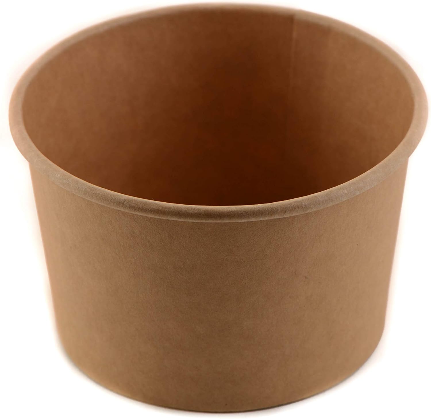 Download Amazon Com 12 Oz Disposable Kraft Paper Soup Containers 25 Pack Half Pint Ice Cream Containers Frozen Yogurt Cups Restaurant Microwavable Take Out Food Storage Recyclable Kitchen Dining