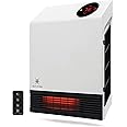 Heat Storm Deluxe Mounted Space Infrared Wall Heater, White