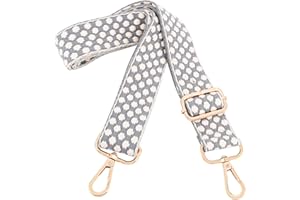 ROYGBCP Adjustable Handbag Strap Wide Purse Strap Replacement Shoulder Crossbody Bag Strap