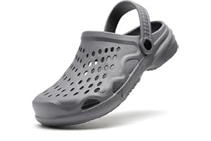 FLIOZY Men's Garden Clogs Shoes Non Slip Shower Slippers Summer Outdoor Beach Sandals