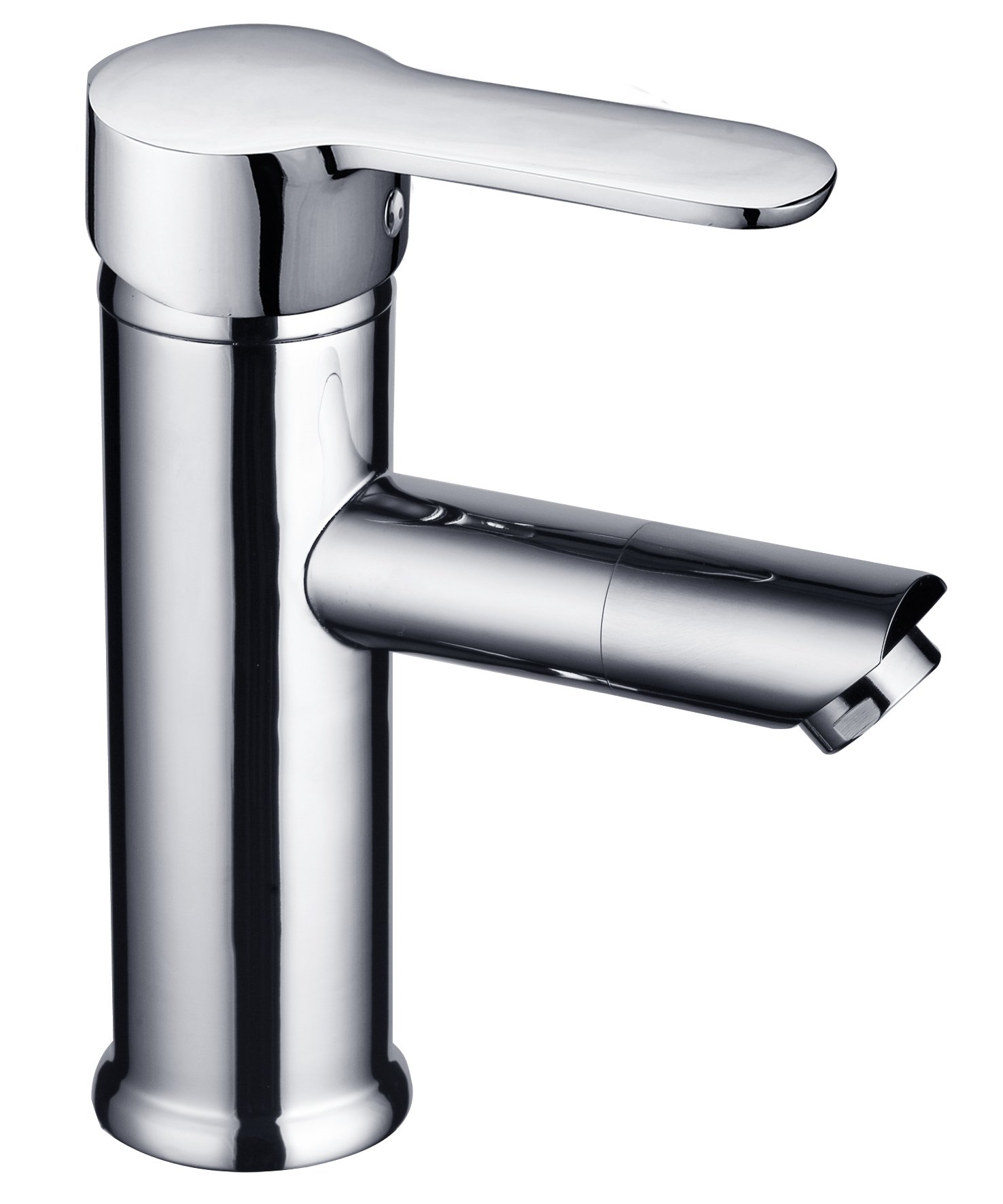 DP Bath Roble - Single lever basin mixer tap, silver