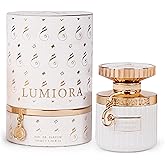 EMBAROUGE LUMIORA Women's Fragrance | Perfume for Women | Fruity Top note | 100 ml pack | 3.4 Fl. Oz. | Floral, Woody, and Amber fragrance | Gift for Women | Eau de Parfum EDP