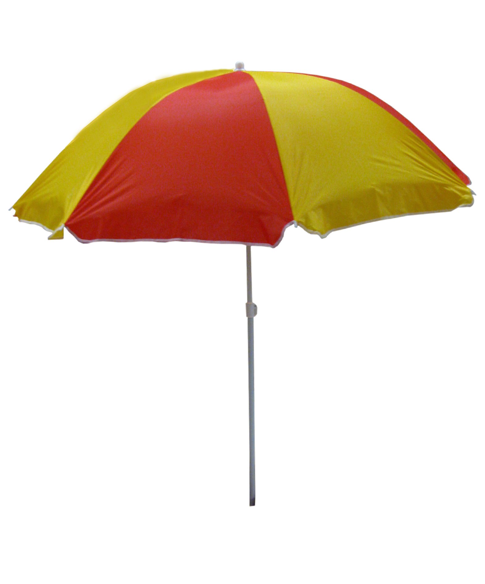 Redwood Leisure 1.8m Polyester Beach Umbrella - Adjustable Angle