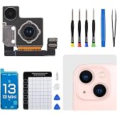DGSCSMY for iPhone 13 for iPhone 13 Mini Rear Camera Replacement OEM | Main Back Dual 12MP Camera Lens Smart HDR Photos Repair Assembly Fix Tools Kit Magnetic Pad A2631 A2633 A2634 A2635 A2482