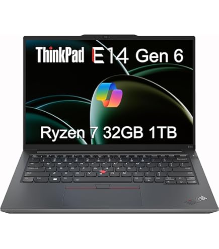 ThinkPad E14 Gen6 Ryzen 7/32Gbメモリ/1T SSD ThinkPad E14 Gen 6(AMD) | パワフルな14型AMD搭載エントリー