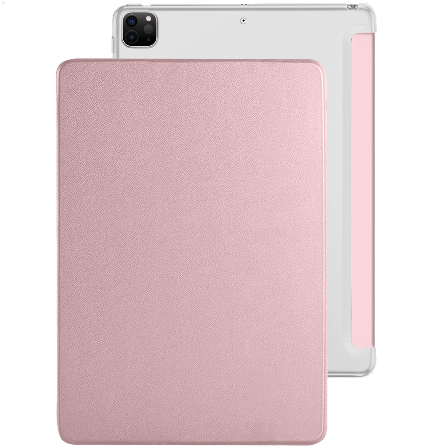 DuraSafe Cases for iPad Pro 12.9 inch 6 5 4 Generation Case A2436 MHNF3B/A MHNG3B/A MNXR3B/A MNXT3B/A A2378 MHNF3B/A MHNG3B/A A2229 MY2H2B/A A2461 MHNH3B/A MHNJ3B/A MHNK3B/A - Rose Gold