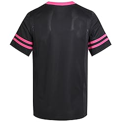 Pullonsy Blank Black Football Jerseys for Men Women