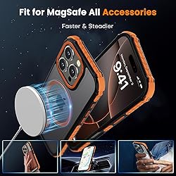 DEERLAMN Strong Magnetic Case for iPhone 16 Pro