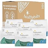 Our Diapers | The First EWG Verified & Microbiome-Friendly Diaper | 12-Hour Leak Protection | Made with Organic Cotton & Plant-Derived Materials | Totally Chlorine Free | Size 3 (16-28 lbs) 58 Count