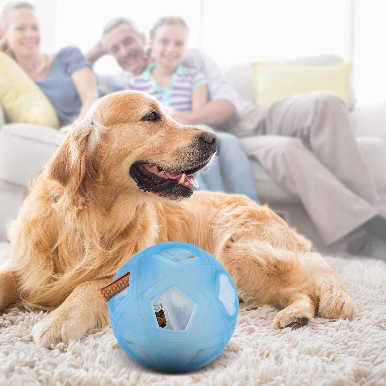 lumoleaf dog treat ball