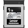 Lexar 1TB Professional CFexpress Type B Silver 4.0 Memory Card, for Photographers, Videographers, Up to 3600/3000 MB/s, 8K Video (LCXEXS4001T-RNENG)