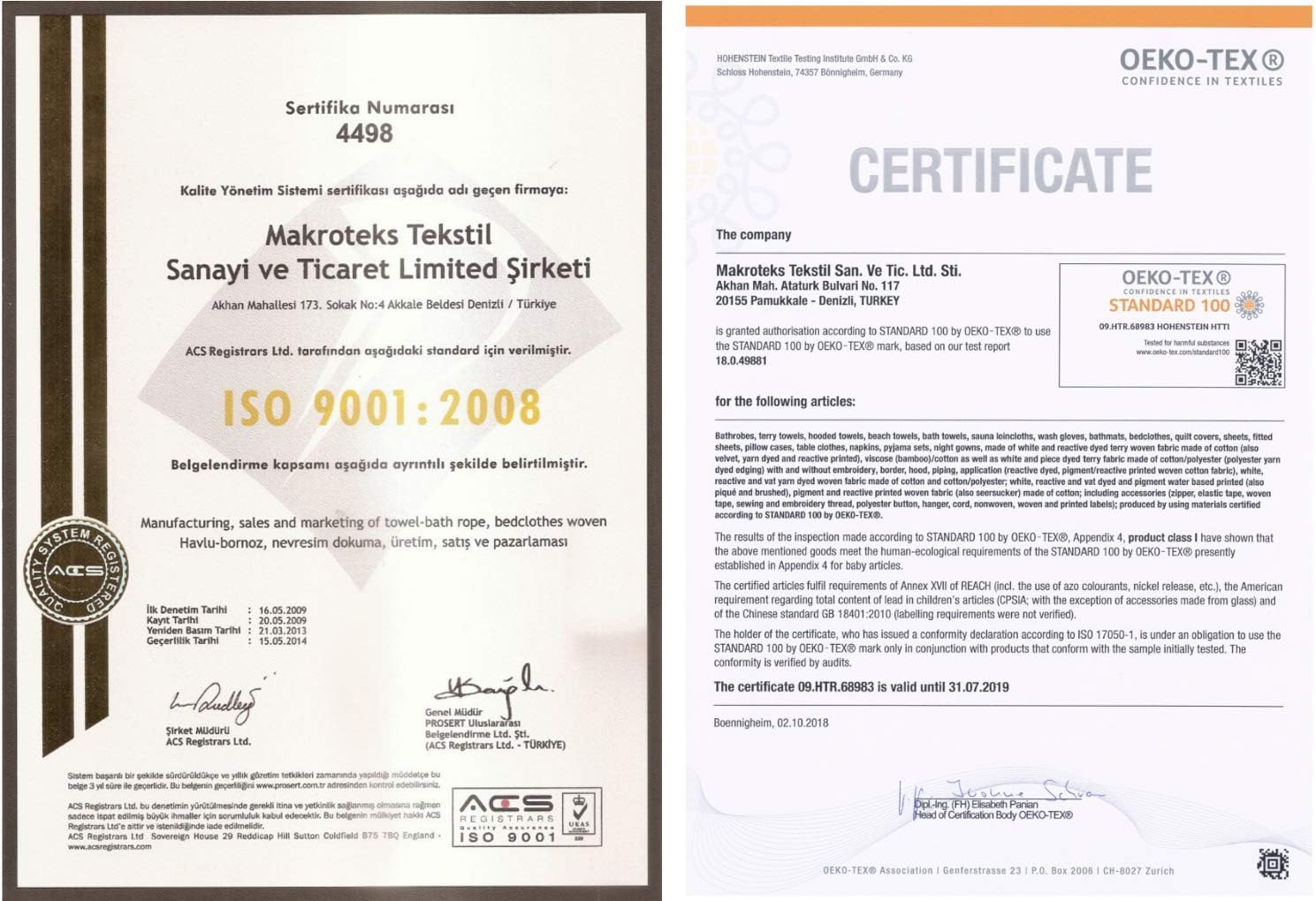 SALBAKOS Turkish Cotton Large Bathroom Hotel Towel Set - Shower | Toallas De Baño, 700 GSM, 27 by 54 Inch, Pack of 4, Blue: Kitchen & Dining