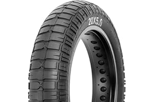 MOHEGIA E-Bike Fat Tire: 20x4.0/20x4.5/20x5.0/26x4.0 Inch Folding Heavy Duty Fat Tire for Electric Bicycle,MTB and Trike for Urban Commuting Or Off-Road Riding